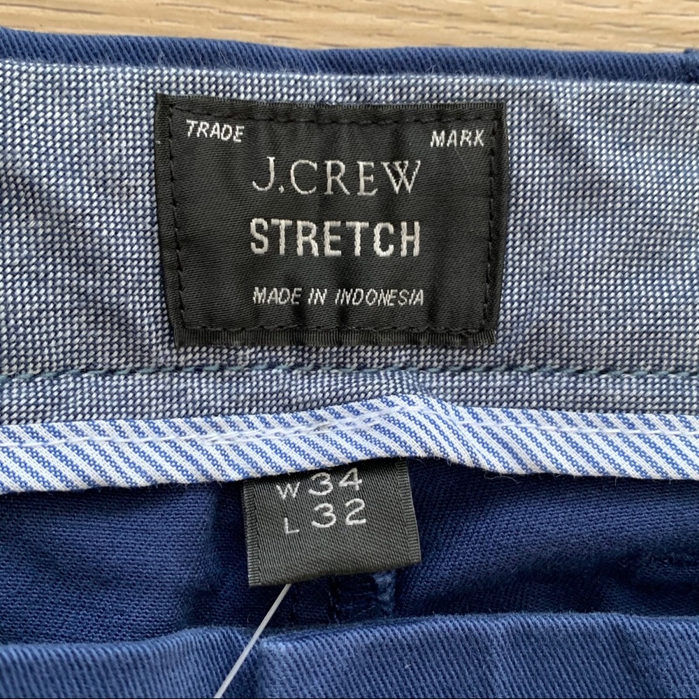 J. Crew 484 Slim-Fit Stretch Chino Pant Size 34x32 - Picture 7 of 10